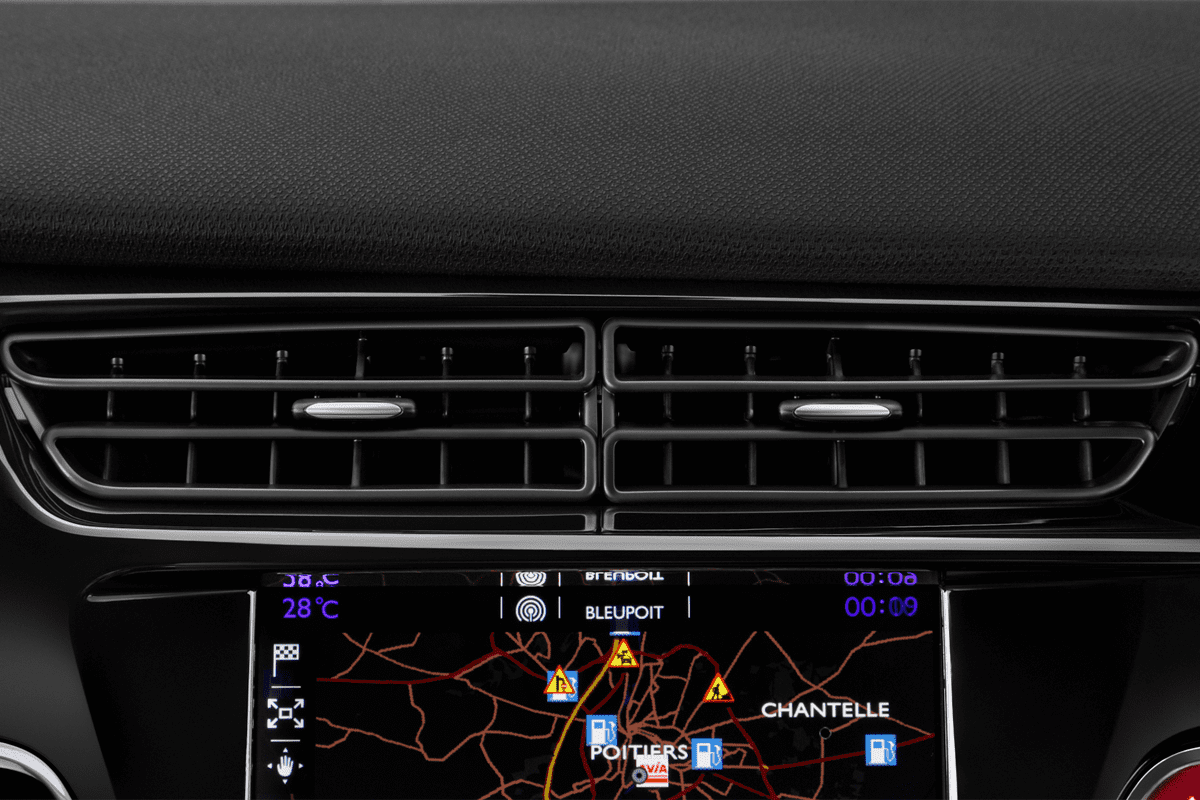 Lüftung eines DS 3 Cabrio