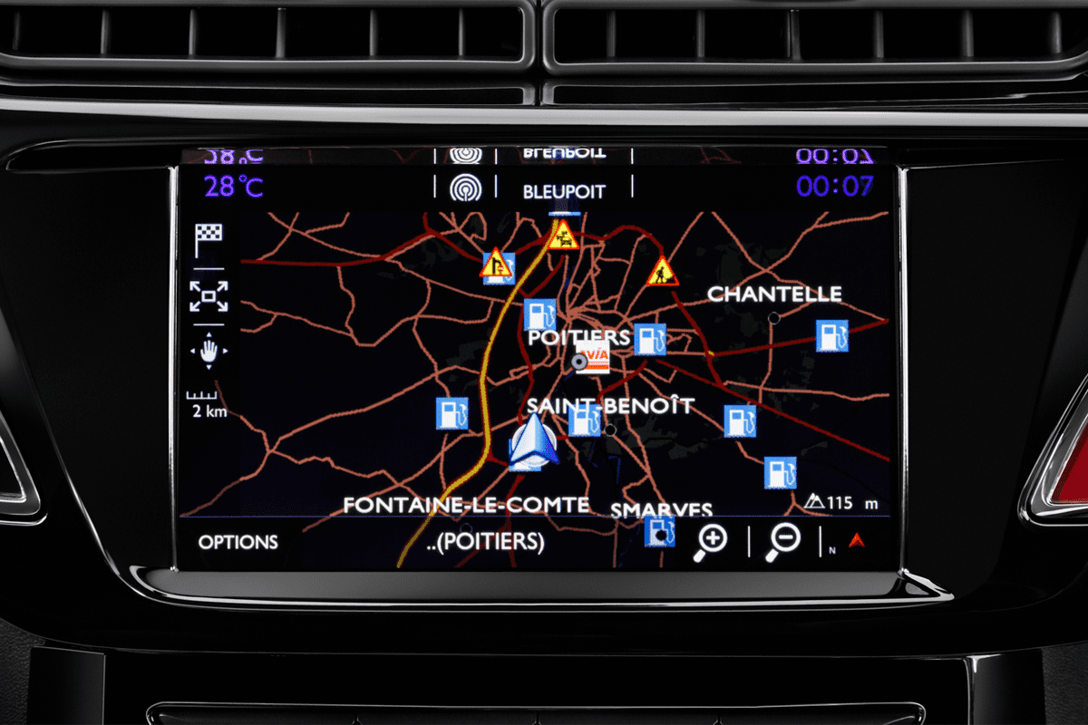 Audiosystem eines DS 3 Cabrio