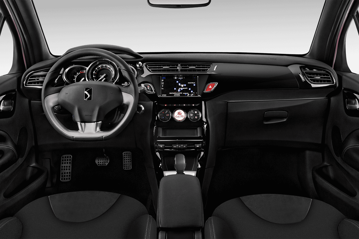 Armaturenbrett eines DS 3 Cabrio