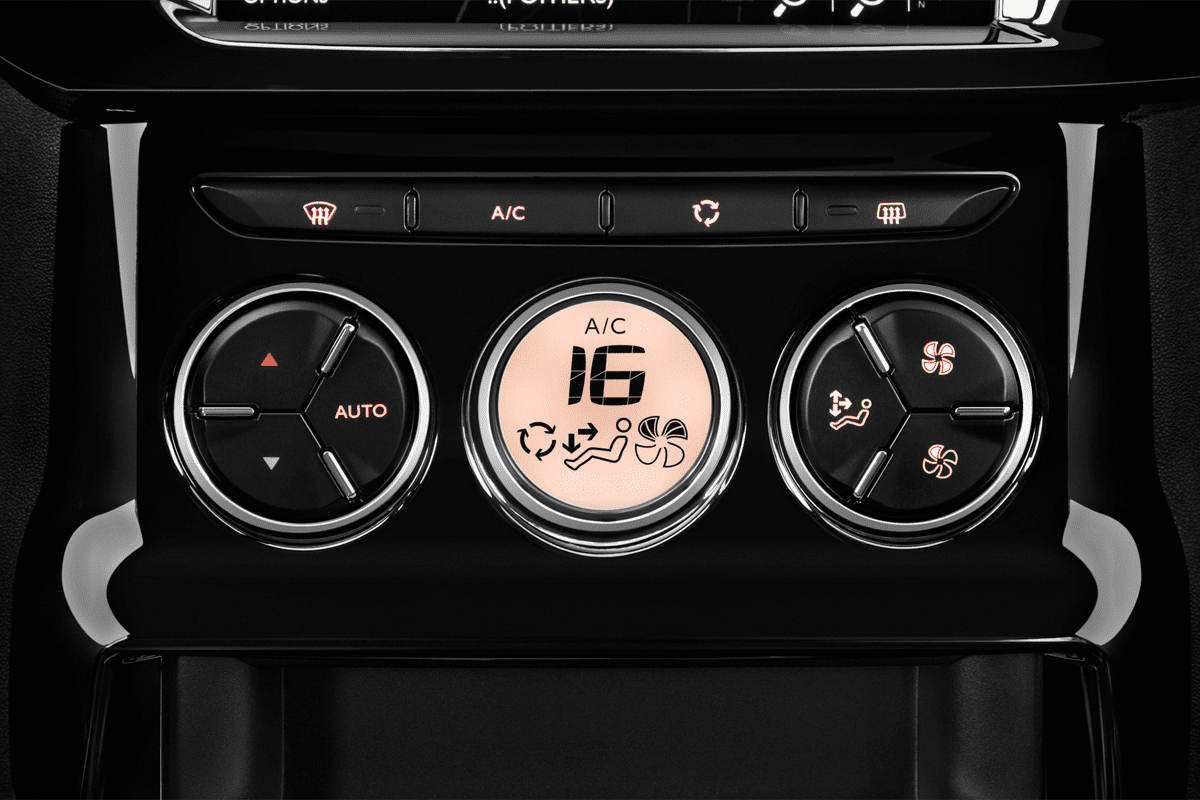 Klimasteuerung eines DS 3 Cabrio
