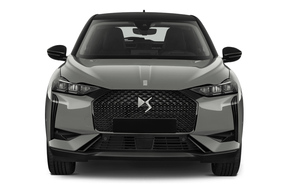 Frontansicht eines DS 3, freigestellt