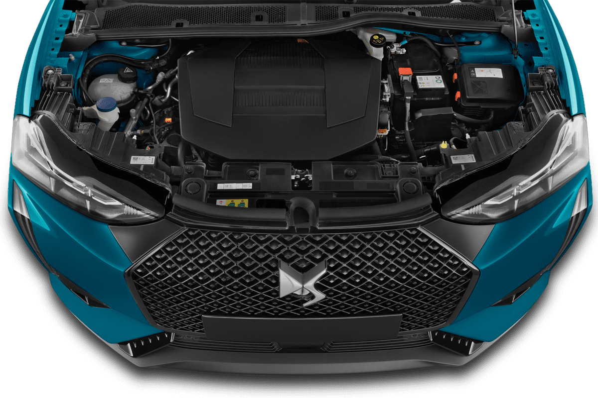 Motorraum eines DS 3 E-Tense