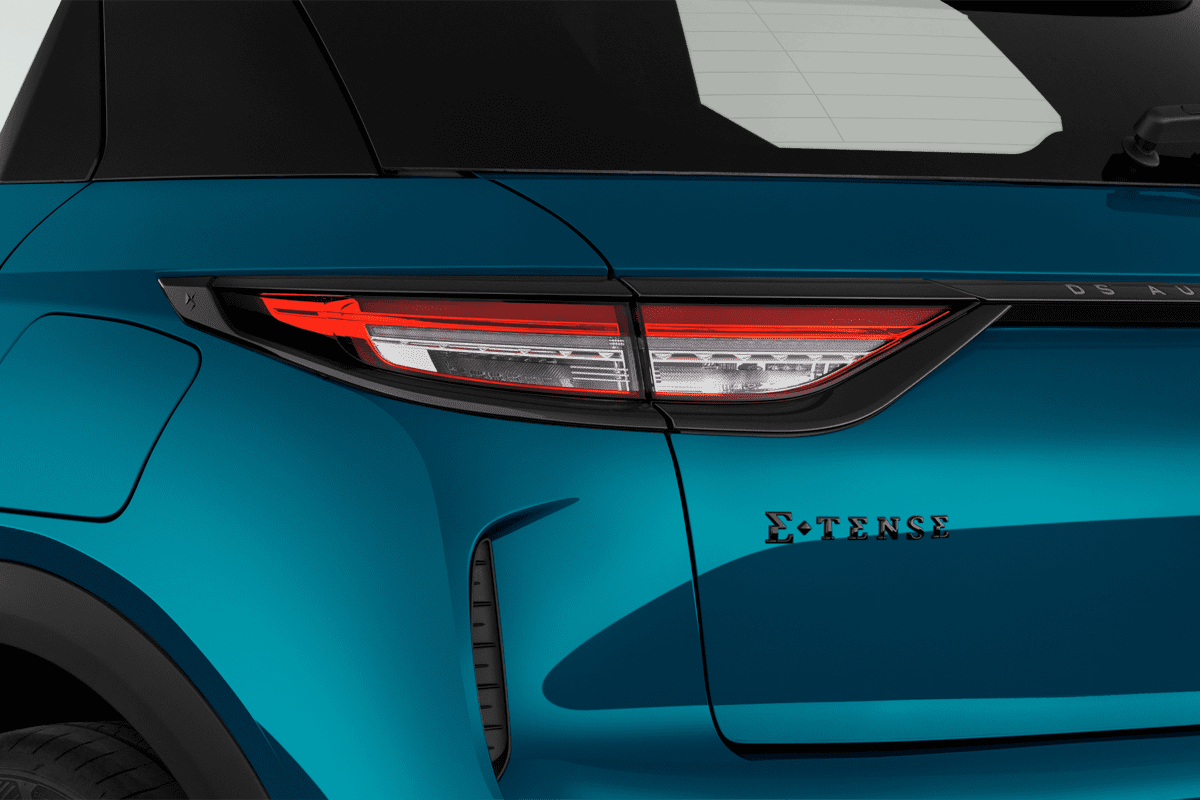 Heckleuchten eines DS 3 E-Tense