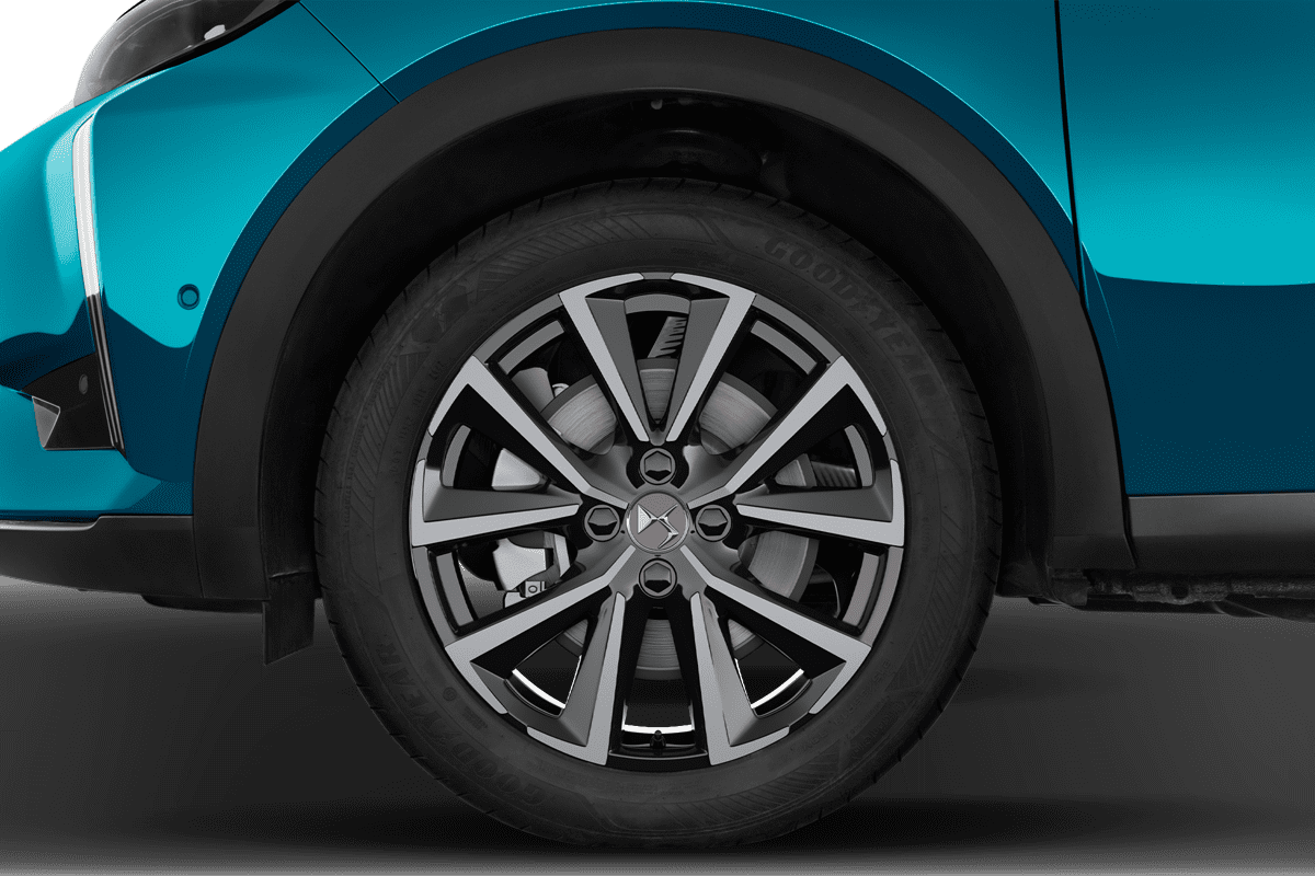 Radkappe oder Felge eines DS 3 E-Tense