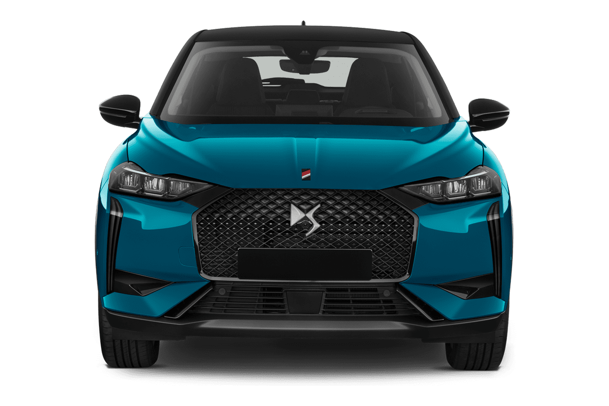 Frontansicht eines DS 3, freigestellt