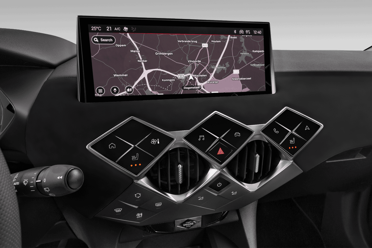 Mittelkonsole eines DS 3