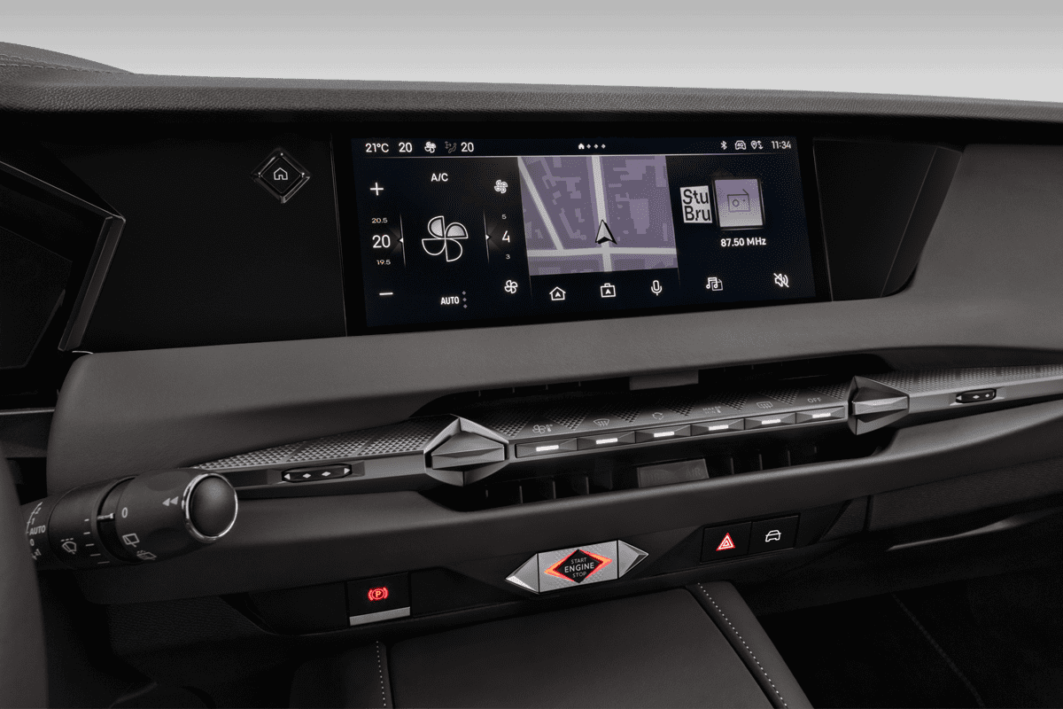 Mittelkonsole eines DS 4