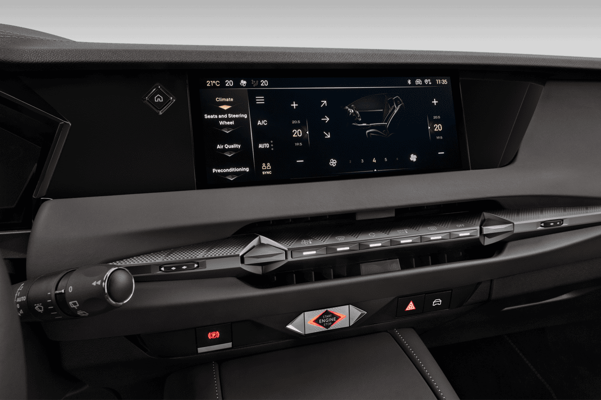 Klimasteuerung eines DS 4