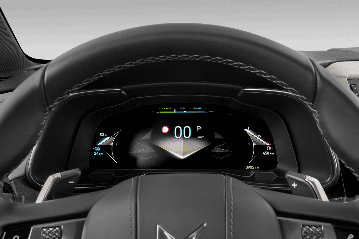 Kombiinstrument eines DS 7 E-Tense 