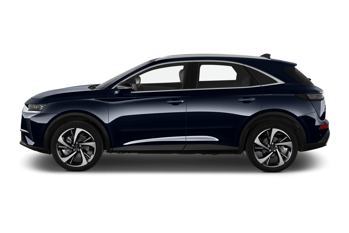 Seitenansicht eines DS 7 E-Tense 