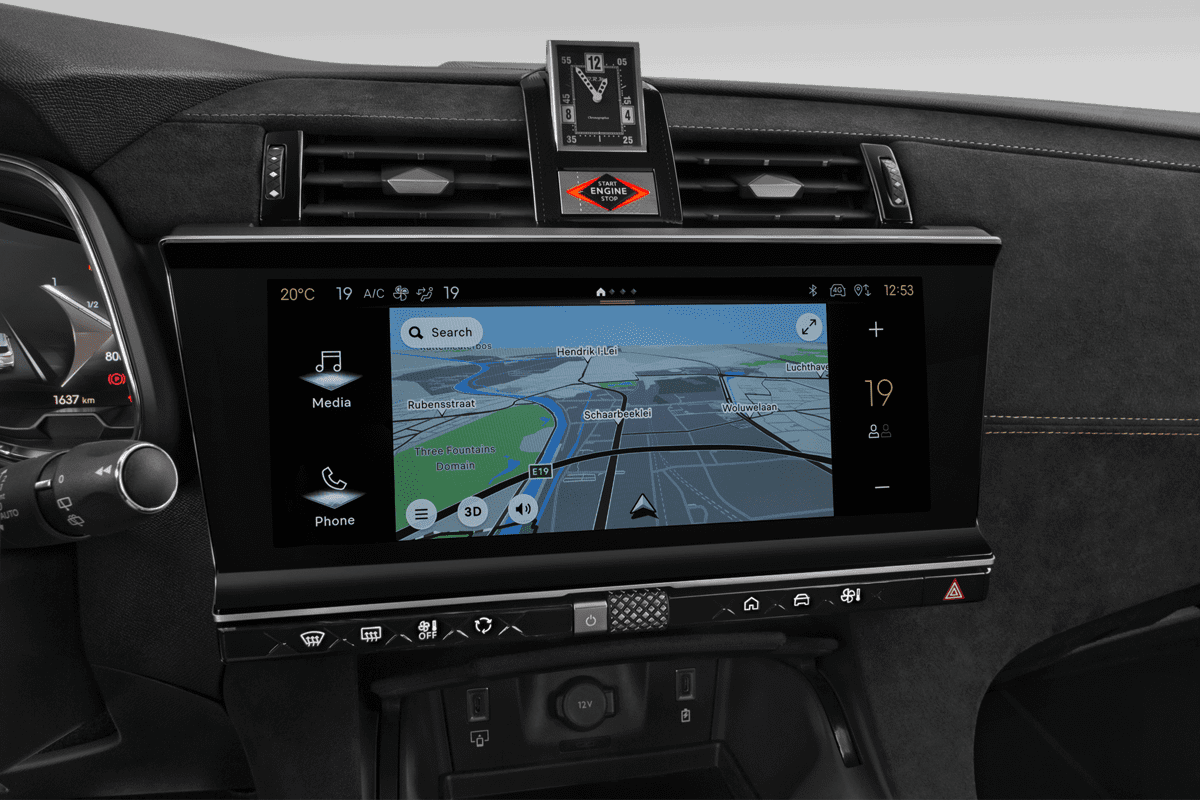 Mittelkonsole eines DS 7