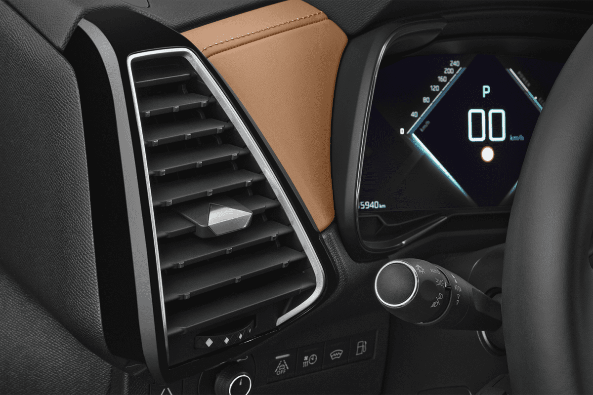 Lüftung eines DS 7 Crossback