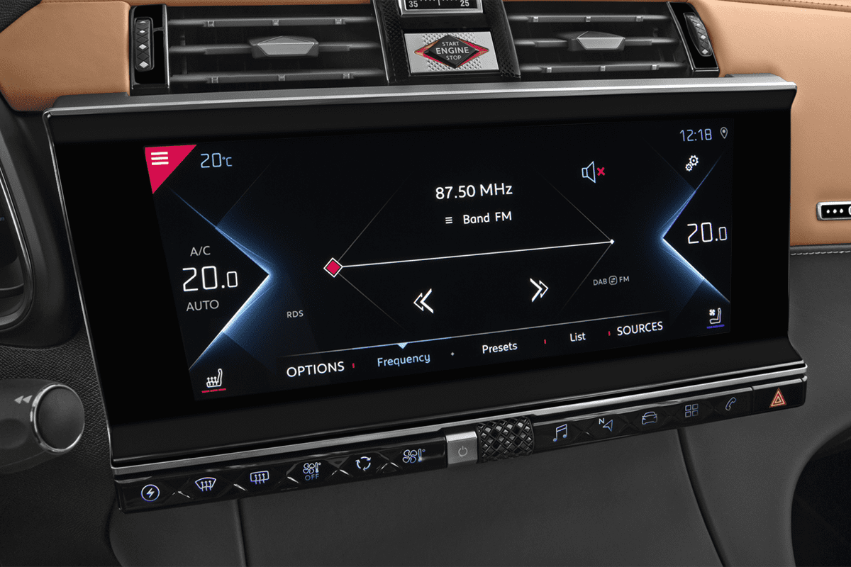 Audiosystem eines DS 7 Crossback