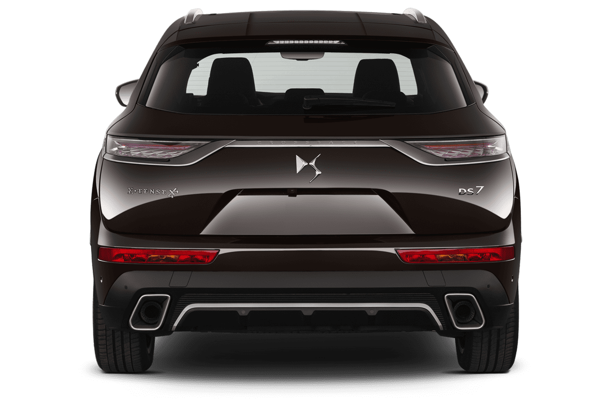 Heckansicht eines DS 7 Crossback