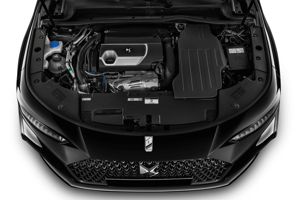 Motorraum eines DS 9 E-Tense 