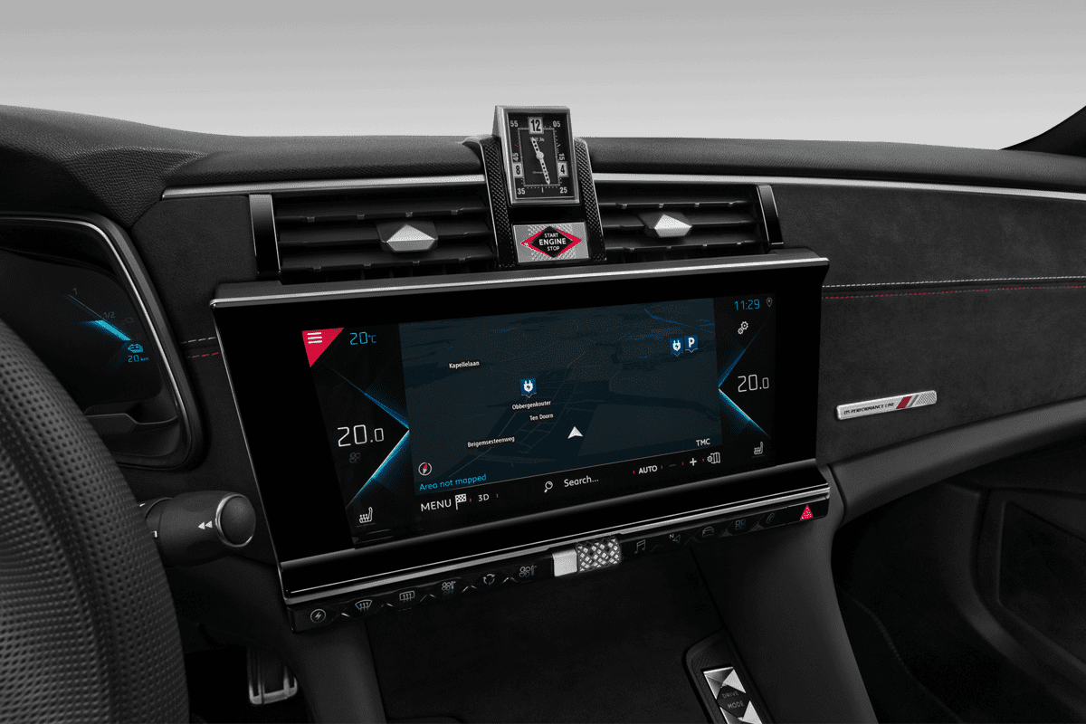 Mittelkonsole eines DS 9 E-Tense 