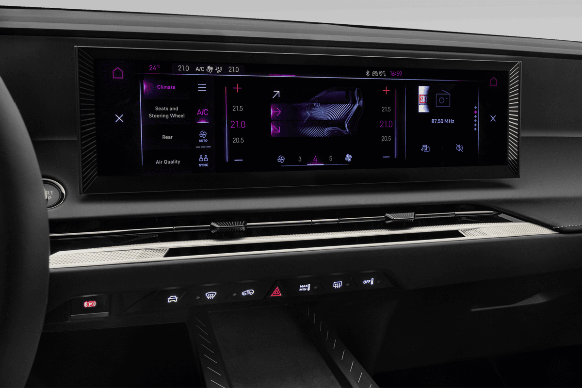 Klimasteuerung eines DS N°8