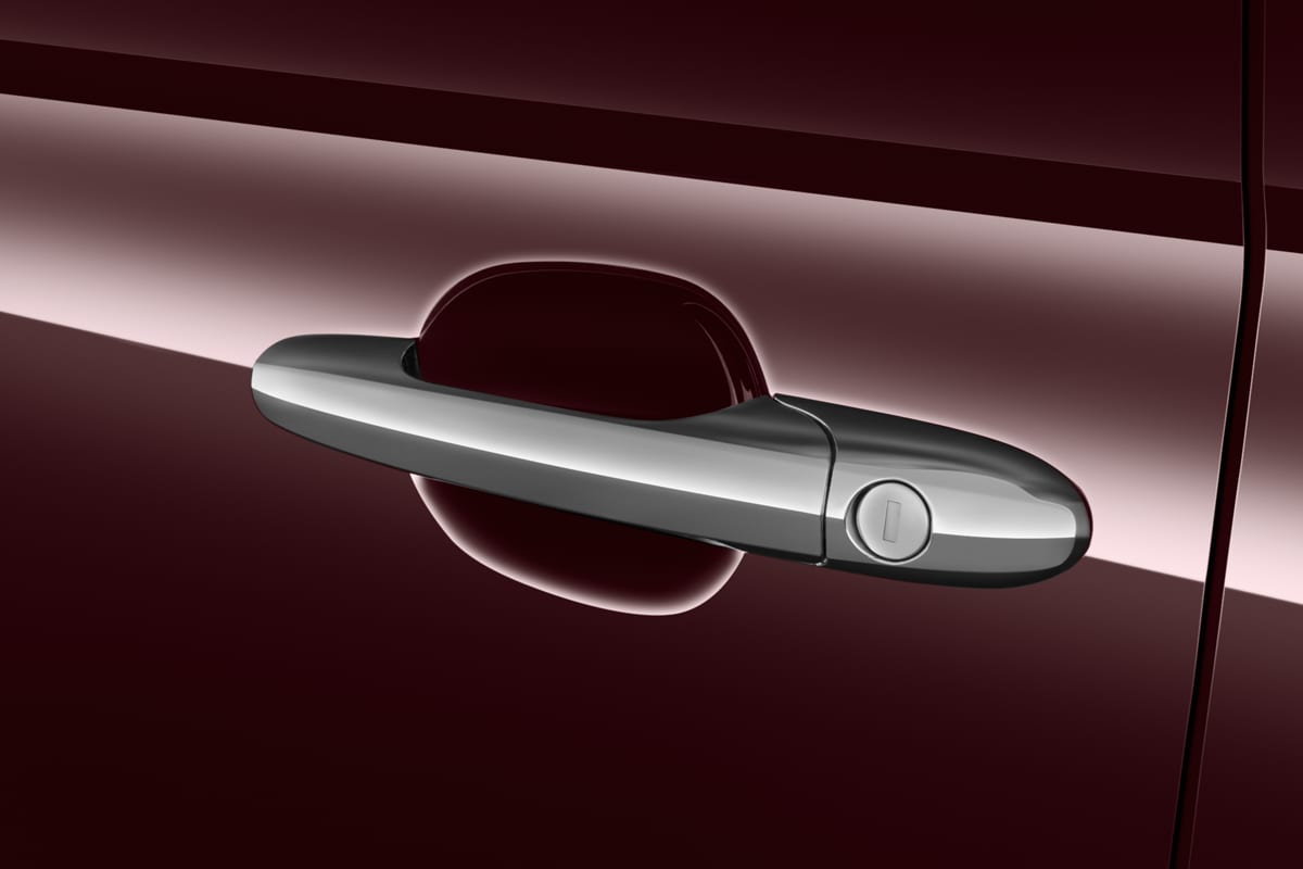 Türgriff eines Fiat 500 Dolcevita