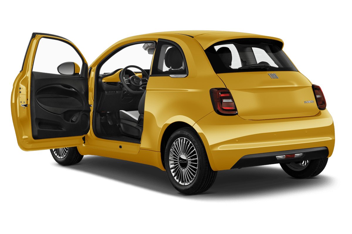 Türen eines Fiat 500 Hybrid