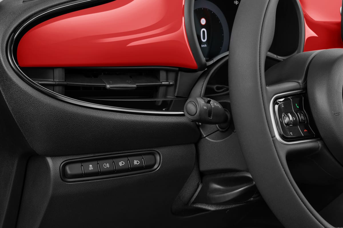 Lüftung eines Fiat 500C