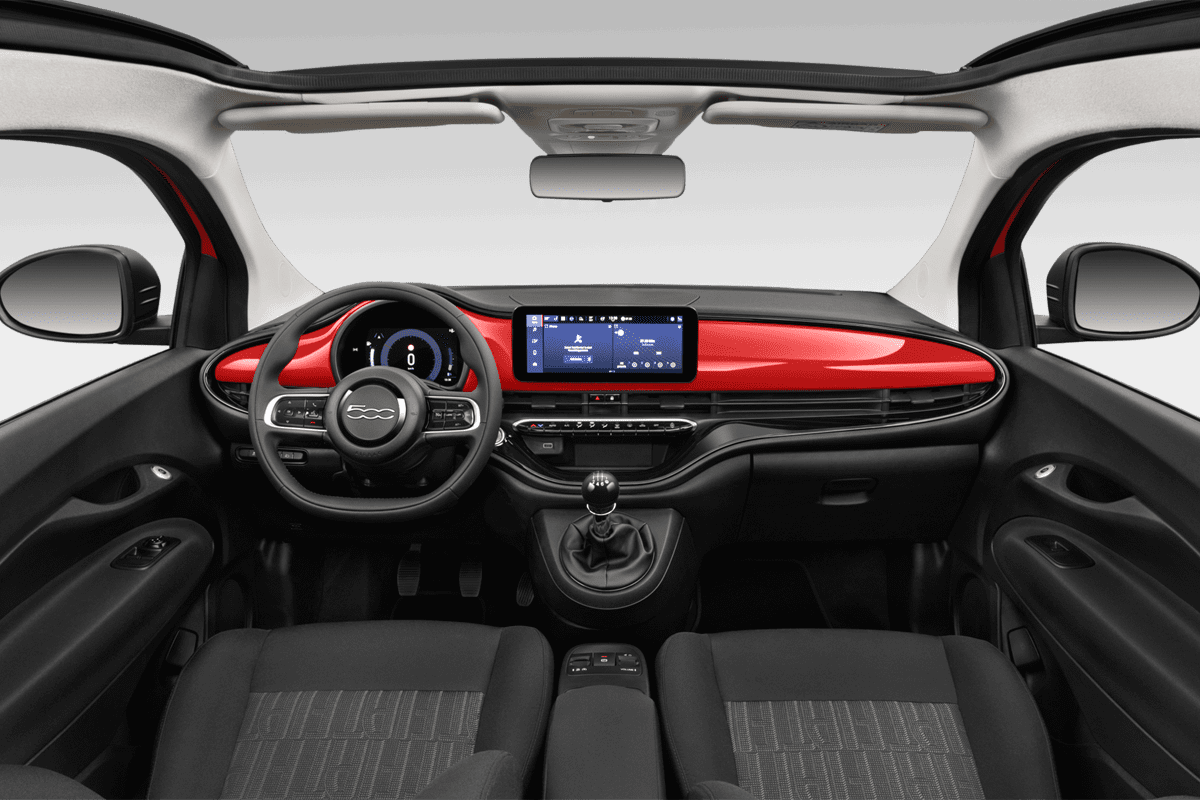 Armaturenbrett eines Fiat 500C