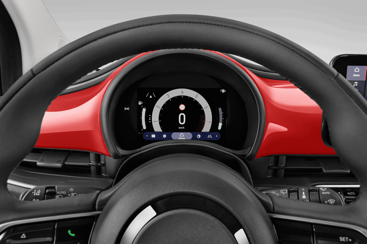 Kombiinstrument eines Fiat 500C