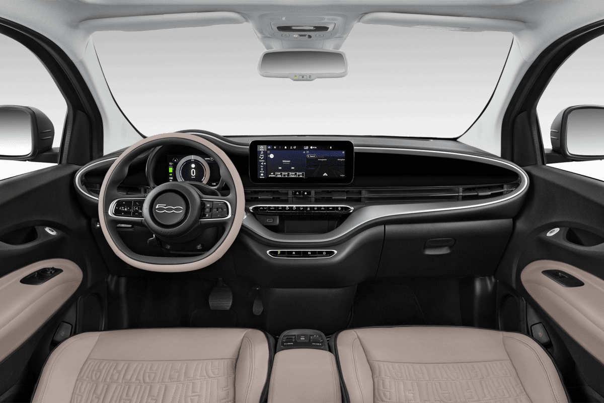 Armaturenbrett eines Fiat 500e