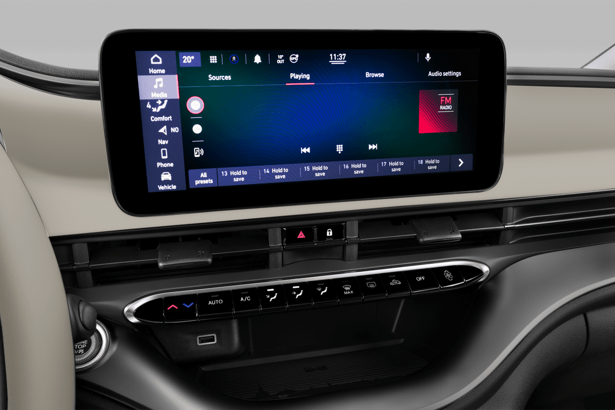 Audiosystem eines Fiat 500e