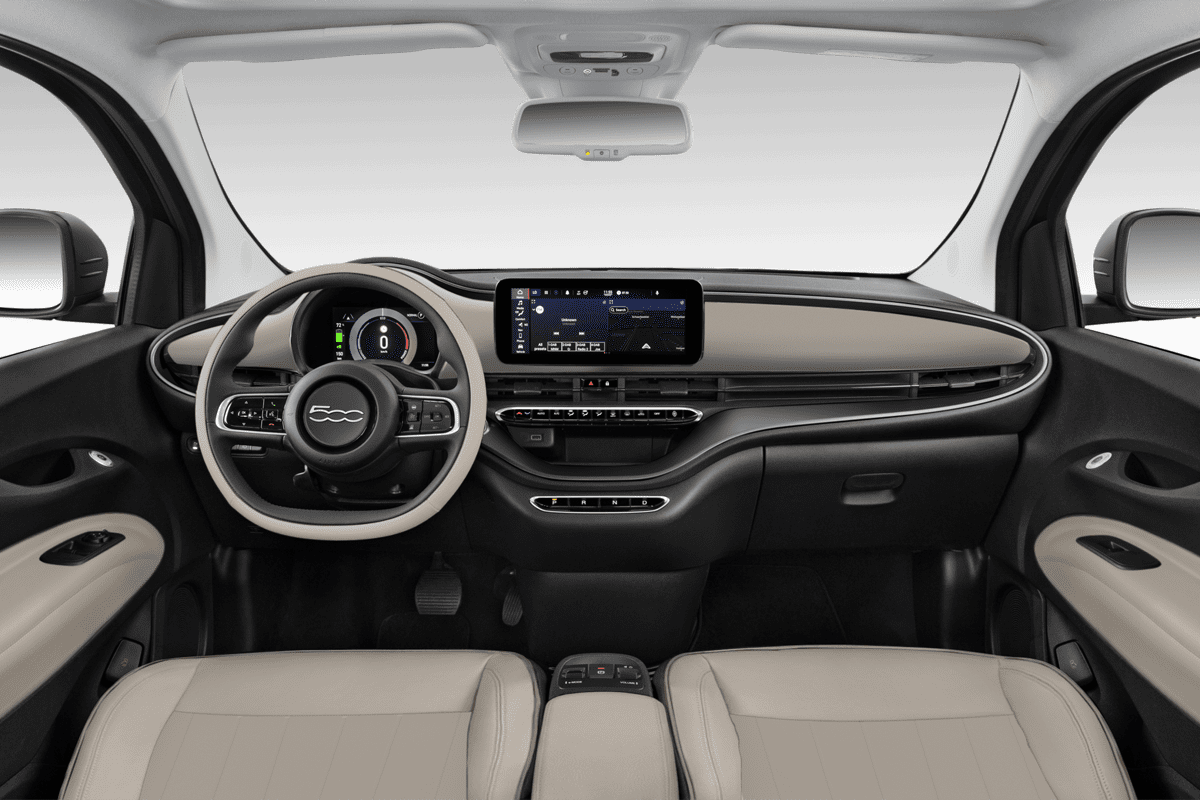 Armaturenbrett eines Fiat 500e