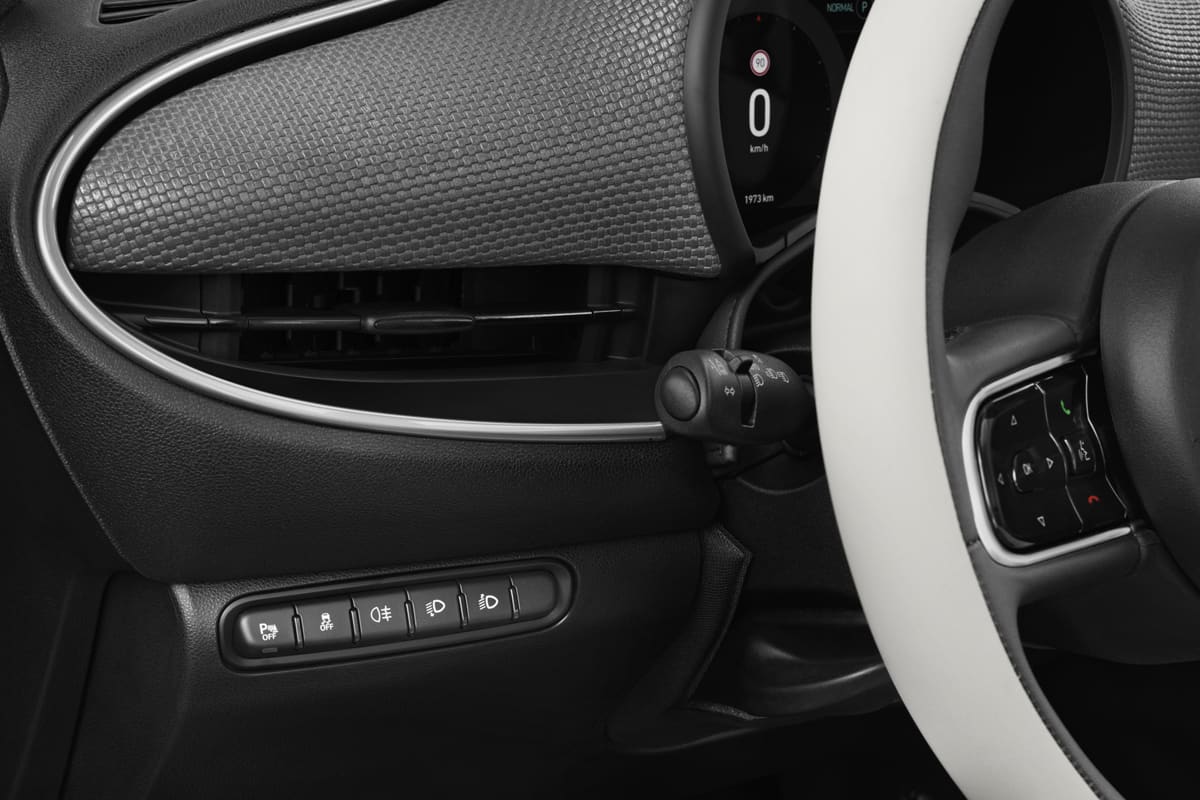 Lüftung eines Fiat 500e Cabrio (KI-generiert)
