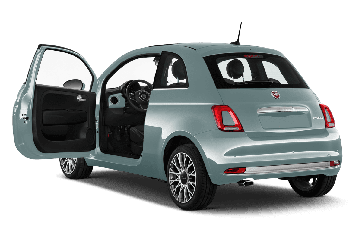 Türen eines Fiat 500 Hybrid (neues Modell)