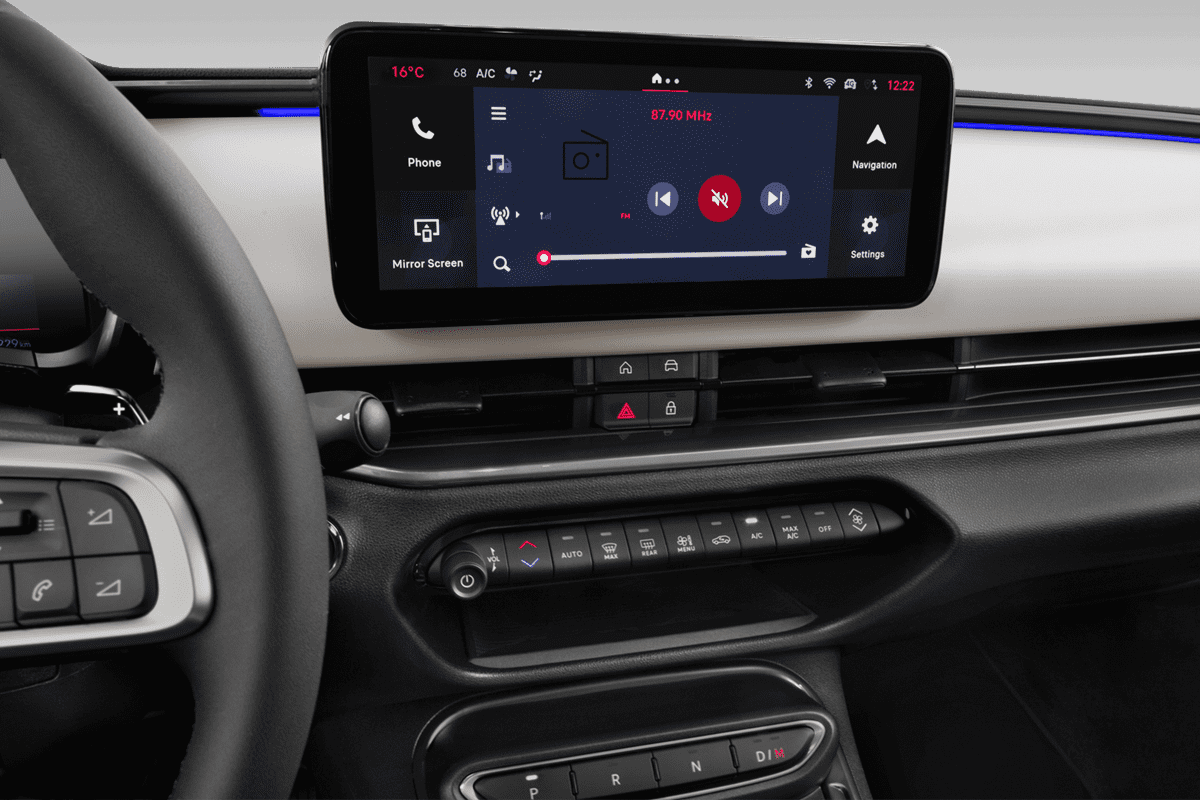 Audiosystem eines Fiat 600