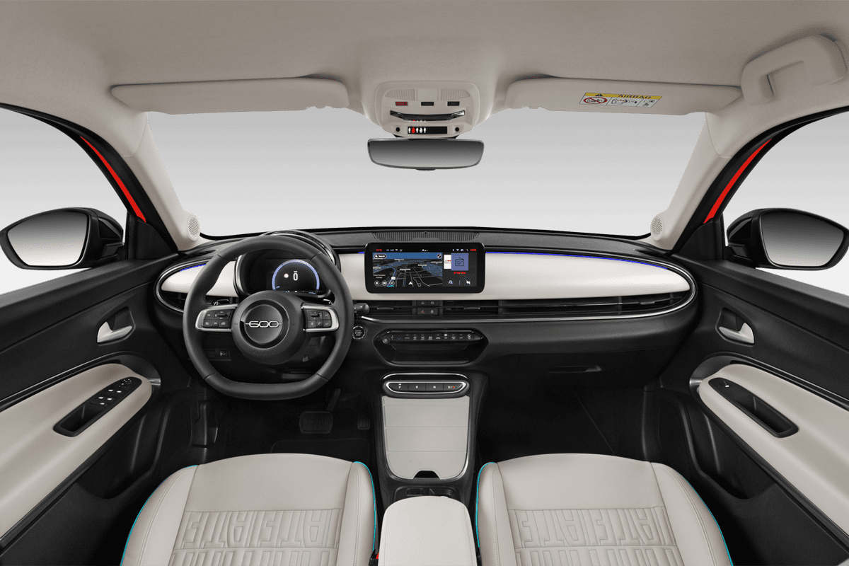 Armaturenbrett eines Fiat 600