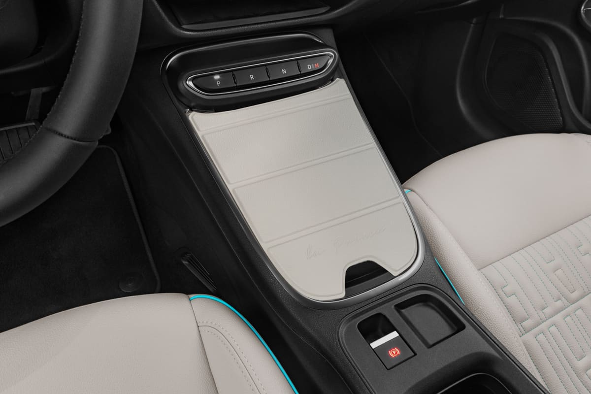 Schaltknüppel eines Fiat 600