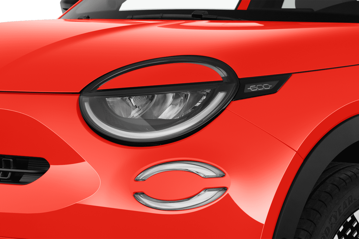 Frontscheinwerfer eines Fiat 600