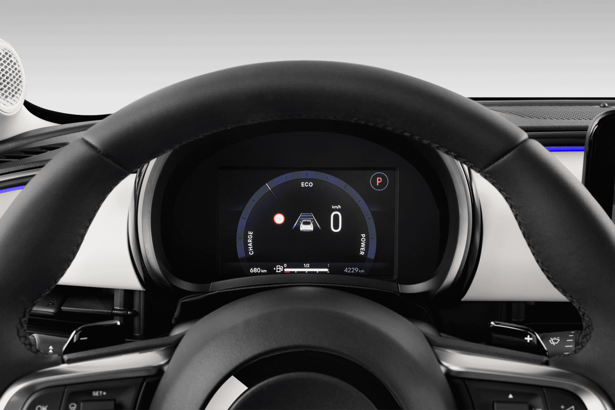 Kombiinstrument eines Fiat 600