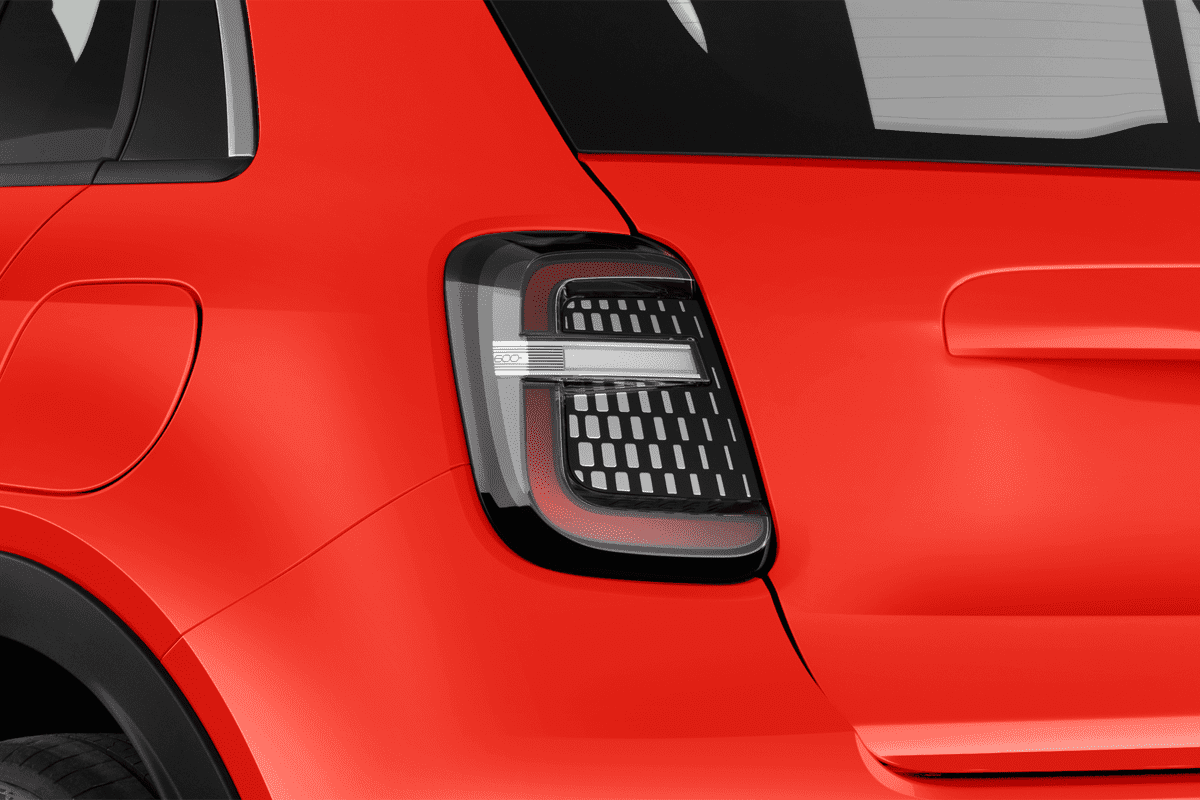 Heckleuchten eines Fiat 600