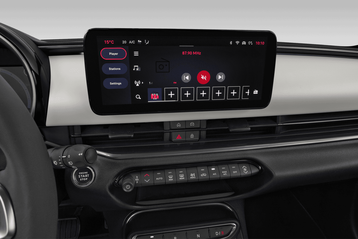 Audiosystem eines Fiat 600e 