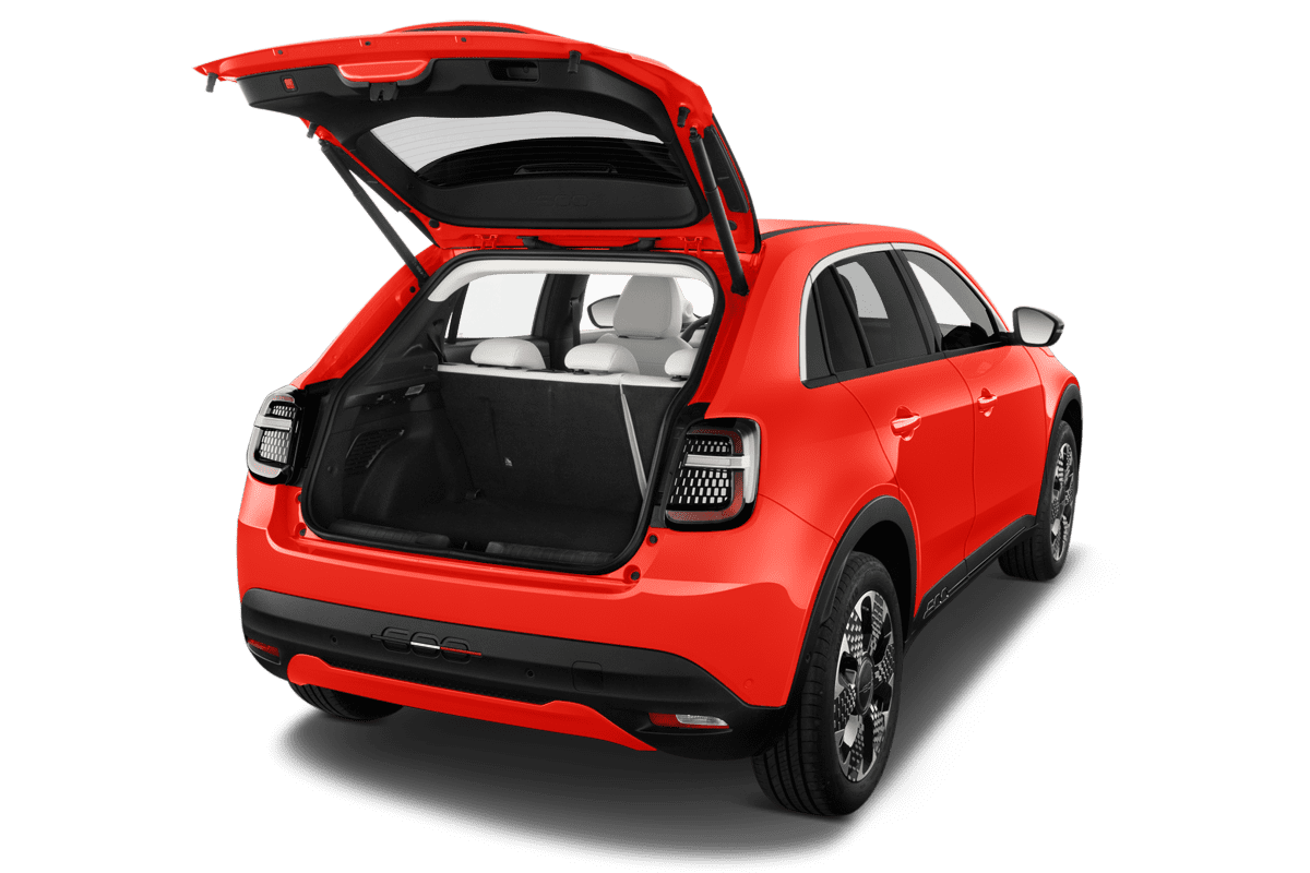 Kofferraum eines Fiat 600e 