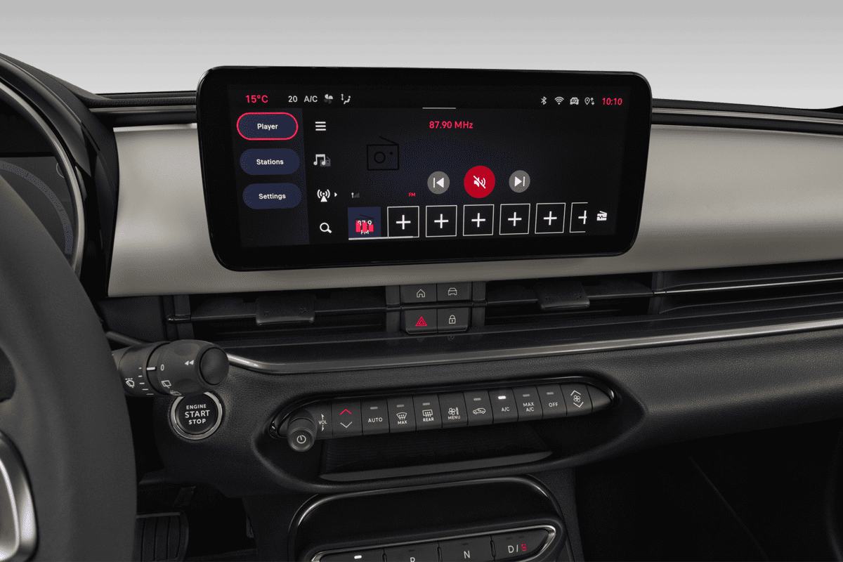 Audiosystem eines Fiat 600e