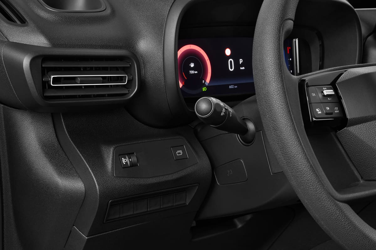 Lüftung eines Fiat Doblo