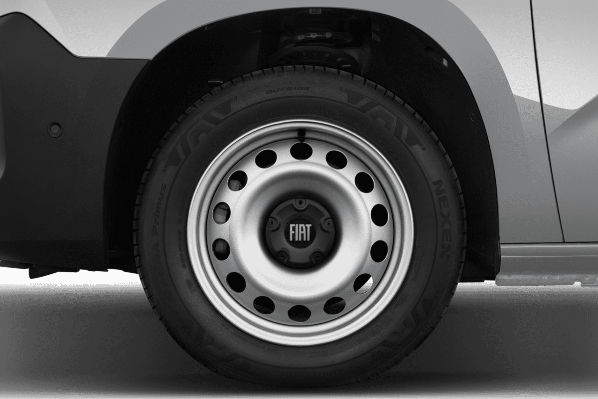 Radkappe oder Felge eines Fiat Doblo