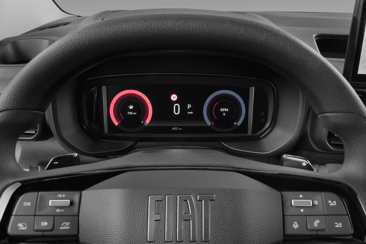 Kombiinstrument eines Fiat Doblo Kombi