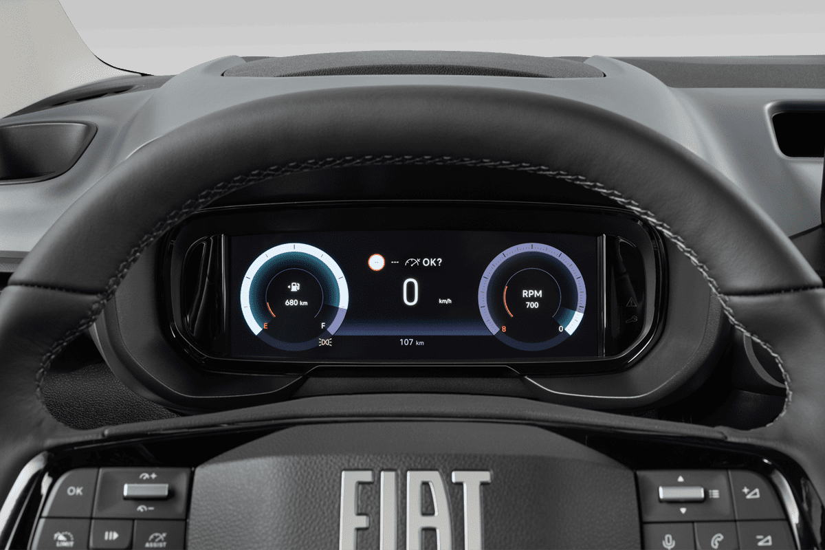 Kombiinstrument eines Fiat Doblo Cargo Kombi