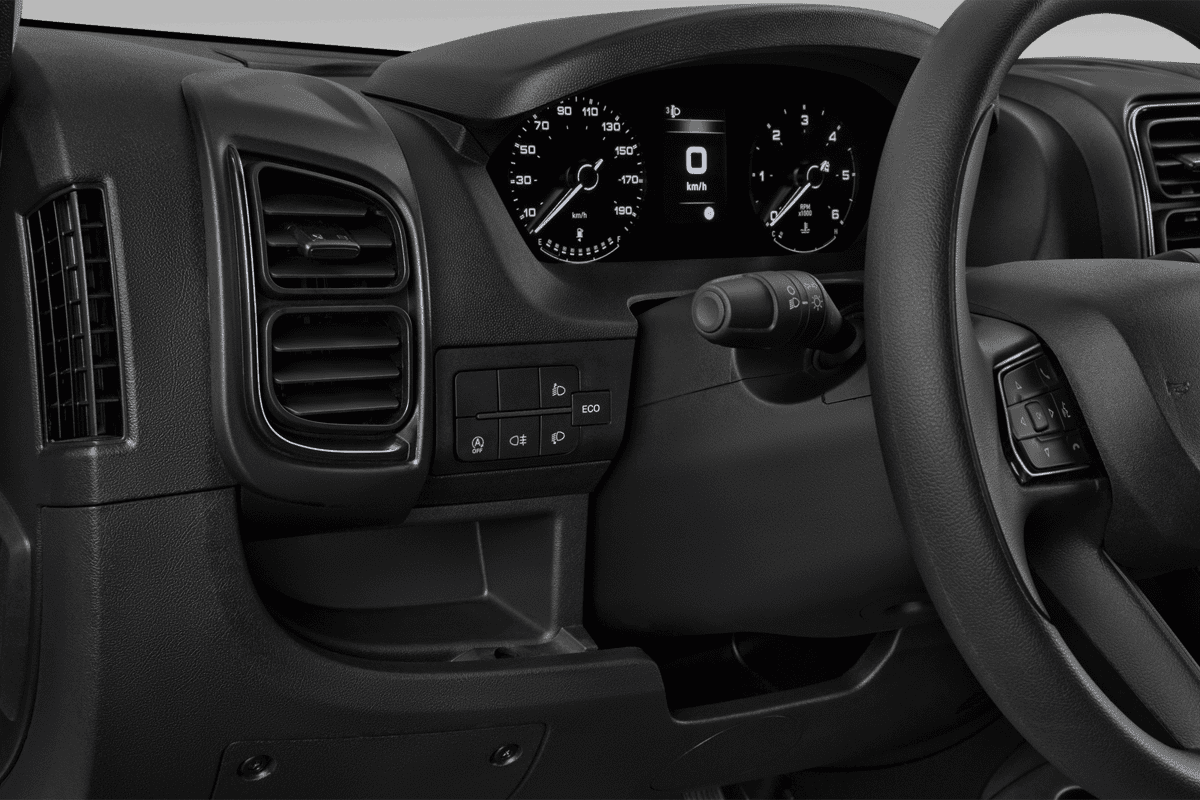 Lüftung eines Fiat Ducato Kastenwagen