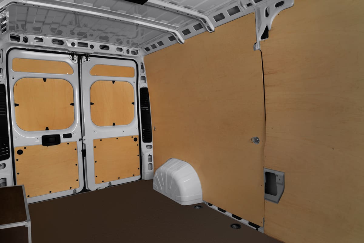 Rücksitzbank eines Fiat Ducato Kastenwagen