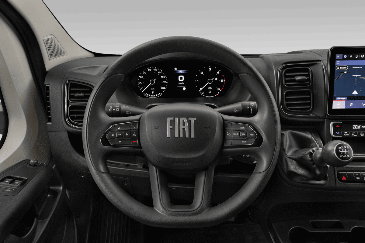 Lenkrad eines Fiat Ducato Kastenwagen