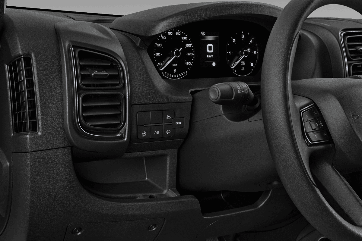 Lüftung eines Fiat Ducato Kastenwagen