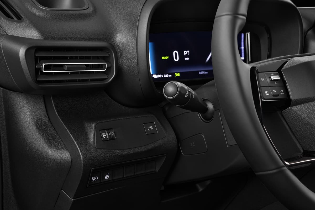 Lüftung eines Fiat E-Doblo