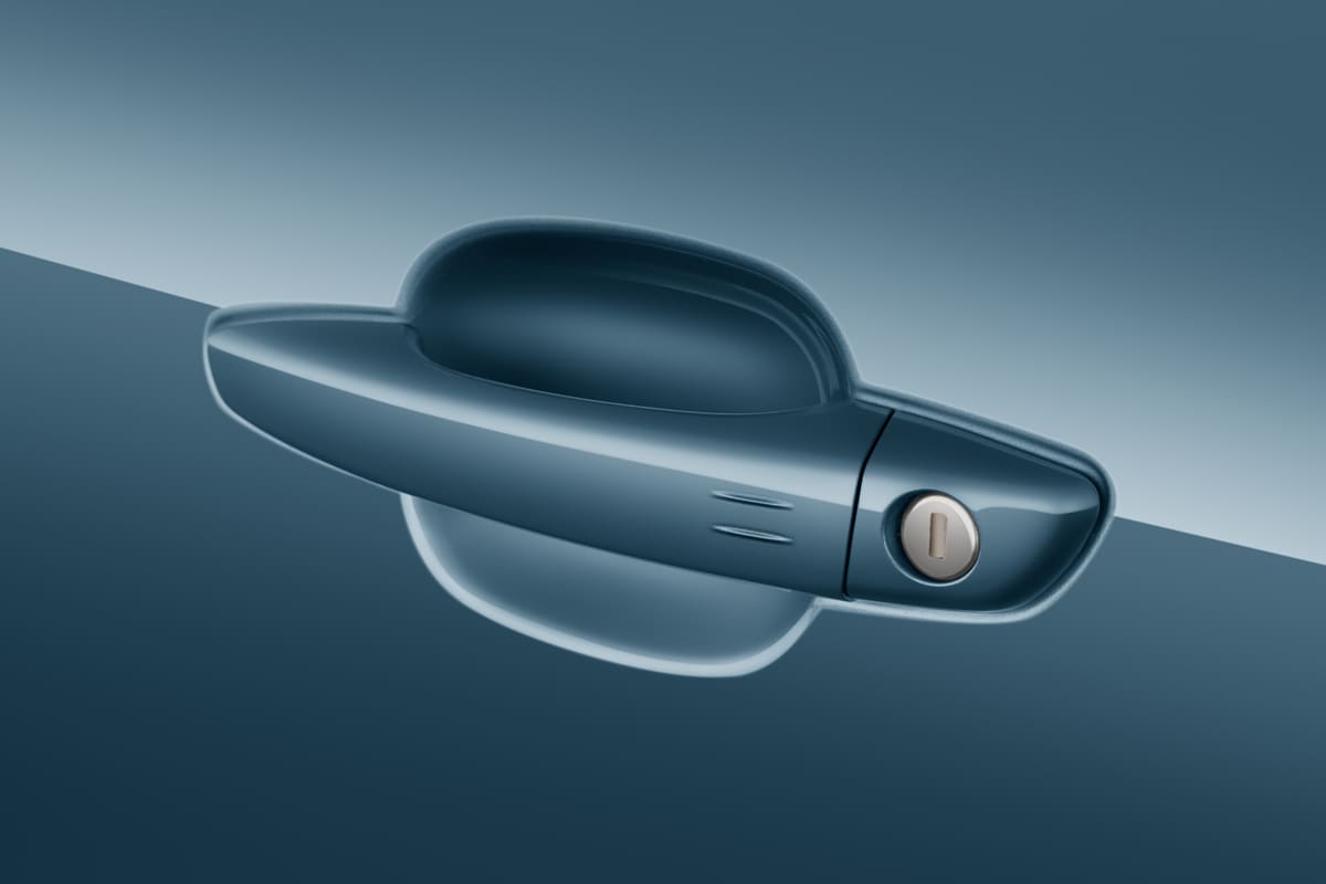 Türgriff eines Fiat E-Doblo